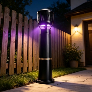 <span class=keywords><strong>Piège</strong></span> à moustiques solaire commercial extérieur, simulation <span class=keywords><strong>CO2</strong></span>, machine d'aspiration pour attraper les insectes, pour jardin et grands espaces ouverts - Product Image 3