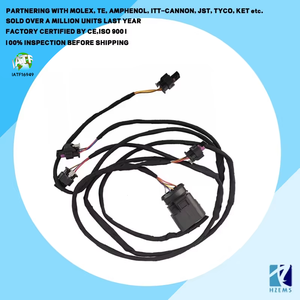 5 G0971095J Kabelbaum kabel für PDC-Sensor mit Front stoßstange für Golf MK7 2013-2024, schwarzer ABS-Ersatzteil OEM - Product Image 3