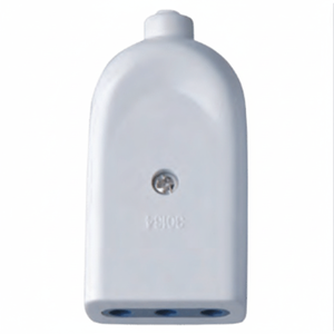 Ecova 10 Ampere bianche piccole spine e prese per prese elettriche - Product Image 1