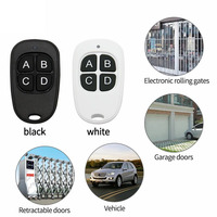 Control Remoto Universal HFY HFY-512DK para Puerta de Garaje y Portón Eléctrico, 433/315MHz, 4 Botones, Clonador con Indicador LED