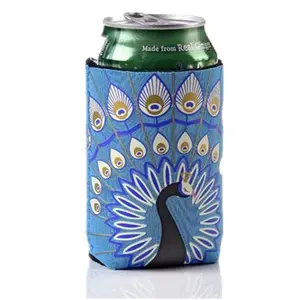 New Fashion Waterproof Insulated Beer Can Cooler Neoprene Stubby Holder with Logo Custom Sublimation Printing Customizes Logo