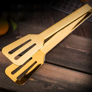 <span class=keywords><strong>Pince</strong></span> à barbecue antiadhésive en acier inoxydable, <span class=keywords><strong>pince</strong></span> à pâtisserie intelligente, accessoires de <span class=keywords><strong>cuisine</strong></span> pour <span class=keywords><strong>viande</strong></span>, or/argent - Product Image 5