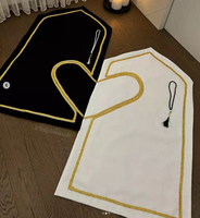 Tapis de prière populaire et très demandé en ligne pour couple, tapis de prière de mosquée et tapis de culte musulman, cadeau idéal