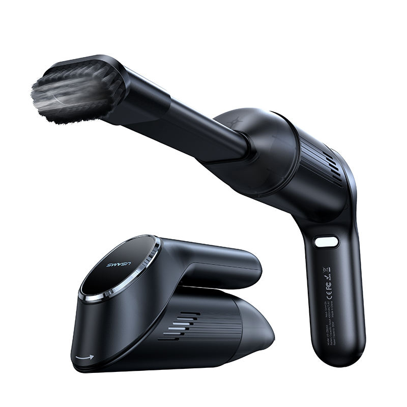 USAMS ZB259 Rechargeable Wireless 4300Pa 5V 4000mAh Cordless Portable Mini  Car Vacuum Cleaner