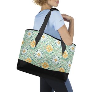 Custom Logo Promotional Soft Sided Cooler Bag Large Capacity Travel Tote, 36 Can Insulated Grocery Handbag for Events - Product Image 5