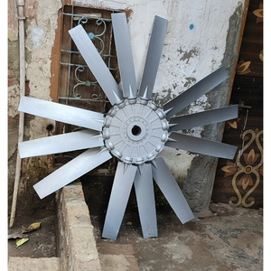 ใบพัดลมแกนอุตสาหกรรม ใบพัดอลูมิเนียมอัลลอยด์ แรงลมสูง ระบายอากาศ หอระบายความร้อน ใบพัดลมดูดอากาศ ทนทาน - Product Image 2