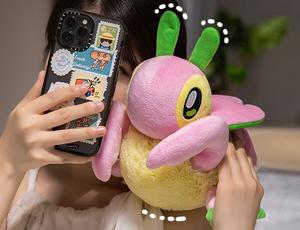 Peluche Personalizado de Insecto Regordete de 25 cm, Lindo Escarabajo Ciervo, <span class=keywords><strong>Abeja</strong></span>, Orquídea, Mantis, Relleno de Algodón PP, Regalo para Niños - Product Image 6