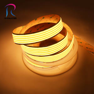 RAYMATES Tira de Luz COB 1600LED de Alta Calidad 3000K 5 Filas 40W 10M Longitud IP67 Clasificación DC24V Entrada 40W luz LED COB - Product Image 3