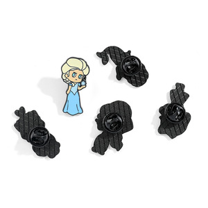 Broches de princesse mignonnes, broches personnalisées de princesse sirène Aisha, épingles en métal de dessin animé en émail, badges de revers, cadeau pour les amis - Product Image 3