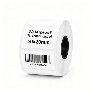 Étiquette autocollante personnalisée pour bouteille d'eau, détachable à la main, en papier synthétique résistant à l'eau, impression de logo, facile à poser et à retirer - Product Image 6