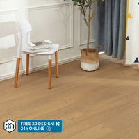 Parquet en bois d'ingénierie multicouche moderne George Group avec garantie de plus de 5 ans pour salon de villa