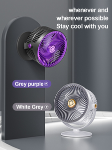 Factory Wholesale Simple Hot-Selling <b>Large</b> Desktop Fan With Five Wind Speeds Usb Charging Wall-Mounted <b>Desk</b> Fan Desktop Fan - Product Image 3