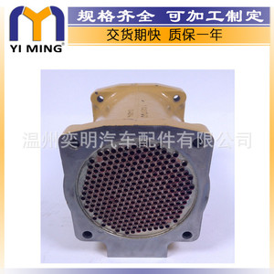 ออยล์คูลเลอร์สแตนเลส 14.9x7.8x3.7 ซม. สำหรับรถบรรทุก Caterpillar D250E D300E รุ่น 7N0110 2Y5228 - Product Image 4