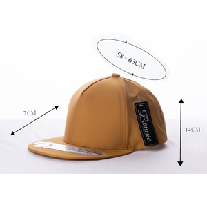 Gorra de Béisbol Bome de Visera Plana, 6 Paneles, Ajustable, Unisex, Color Sólido, Estilo Urbano, 58-63 cm, Lona de Poliéster, Uso Casual - Product Image 1
