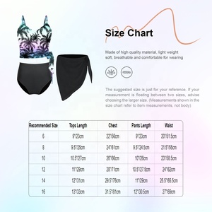 6-16 Filles Swim Suites Maillot de bain Bikini Ensemble Plage Maillot de bain Enfants Maillots de bain Vêtements de plage - Product Image 6