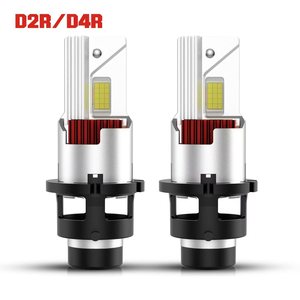 Plug and play Phụ Kiện Xe Hơi M60 lỗi miễn phí thay thế đèn Xenon mà không cần ngắt kết nối D2R D2S/ D4R D4S <span class=keywords><strong>Led</strong></span> Đèn Pha - Product Image 4