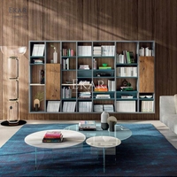 Nouveau design de meubles de salon modernes Table basse sur pied en verre meubles modernes Table basse table basse en verre