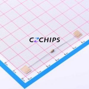 Resistencia de Orificio Pasante CR1/8W-510K 5%-OT52, Componente de Orificio Pasante (THT), Película de Carbono D2.3xL3.7mm 510kOhm 5% 200V - Product Image 2