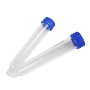 Tubes à essai pour sédiments urinaires, 12 ml, bouchon à vis jetable en plastique, pour utilisation en laboratoire hospitalier, 200 paquets - Product Image 1