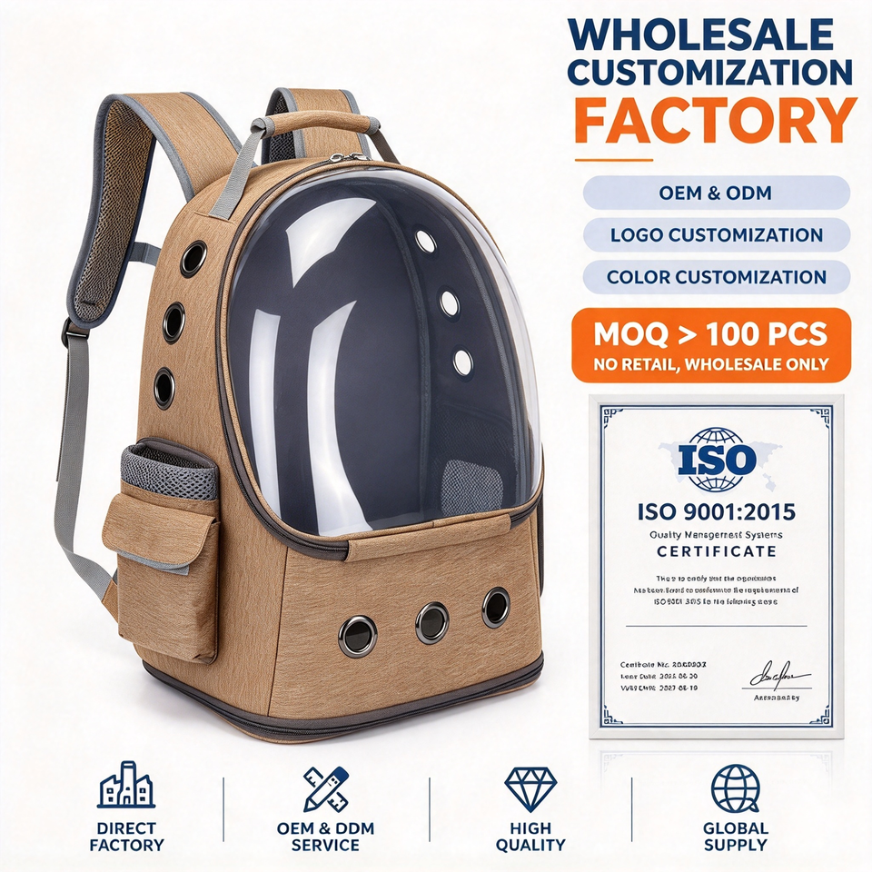 Dog Cat Bag Backpack Nylon Polyester for Packing Pets Holiday Travel ...