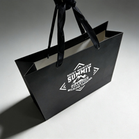 Sacs cadeaux en papier de luxe écologiques, sacs cadeaux en papier personnalisés, personnalisez votre logo de marque pour toutes les occasions avec poignée