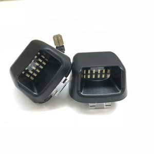 Luz LED para matrícula, iluminación con tubo de neón rojo OLED, Compatible con Navara D40 Frontier Titan Xterra Armada <span class=keywords><strong>Suzuki</strong></span> Equator - Product Image 4