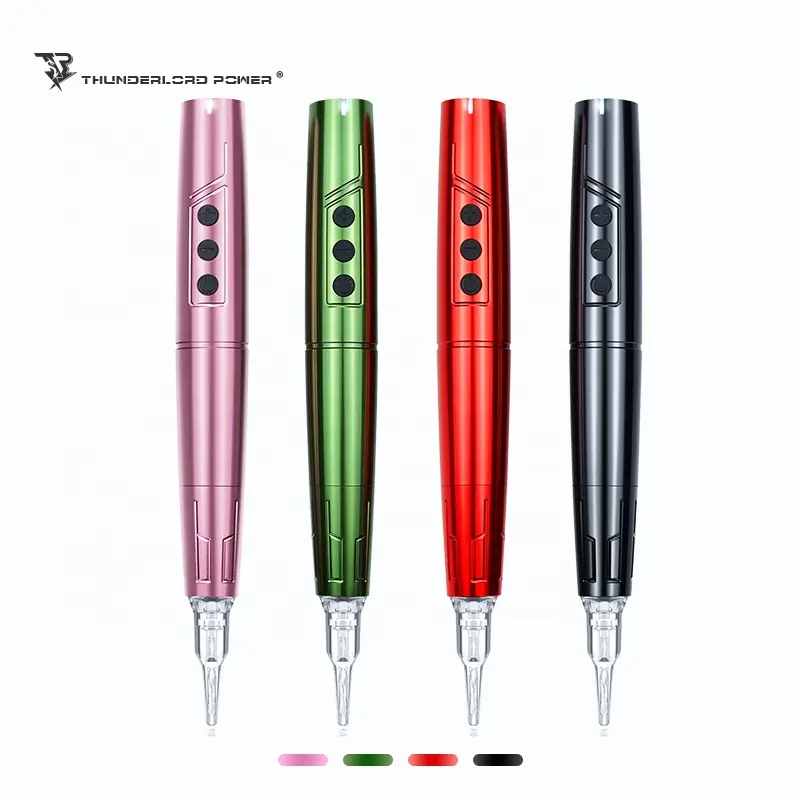 Neue Hotsale Wireless Permanent Make-up Maschine Stift Tattoo Handstück Stift Schnur lose Permanent Make-up Microb lading Stift Maschine