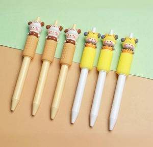 Bolígrafo de Gel Promocional de Plástico y Silicona de 0.5mm con Diseño de Dibujos Animados - Product Image 1