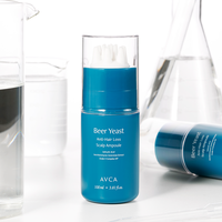 AVCA Anti-Rambut Rontok Ampul Ragi Bir untuk Kulit Kepala, Tonic Rambut Biotin Niacinamide, Konsentrat Ringan, Cepat Menyerap, Intensif