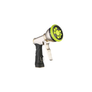 Vòi phun nước tưới vườn cao áp, chịu lực cao, có thể điều chỉnh, dạng tay cầm, đầu phun kim loại, kèm vòng đệm - Product Image 5