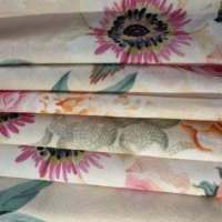 Impression numérique personnalisée sur popeline de coton doux 40S de qualité supérieure, motifs floraux, fruités, animaux et géométriques, 1M minimum, sans MOQ pour robes et literie