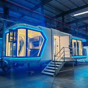 <span class=keywords><strong>Maison</strong></span> conteneur en acier portable Eco Star Hôtel capsule d'espace mobile rentable pour <span class=keywords><strong>location</strong></span> de vacances écologique avec chambre à coucher - Product Image 4