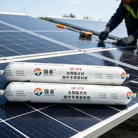 Scellant en silicone solaire résistant à la chaleur et imperméable pour modules photovoltaïques, empêche la dédelamination des panneaux solaires