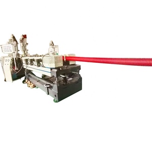 Machine d'extrusion de tuyaux ondulés à double paroi contrôlée par PLC ZhongSu / Ligne de production de tuyaux PE/PP/PVC pour contacteurs - Product Image 6