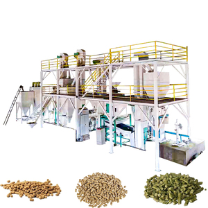 Grande unité complète de granulation intégrée : broyage, mélange, granulation, refroidissement, criblage, taux de formage de granulés élevé - Product Image 2