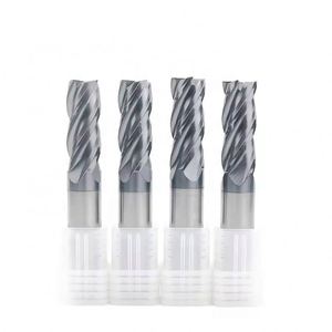 Cnc Process Carbide Tools Solid End Milling Cutter Tungsten Steel Tap Processing End Mill - Product Image 2