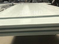 Panneaux en FRP, fibre de verre, gel coat imperméable, panneaux plats, carrosserie de camion, panneaux muraux pour chambre froide