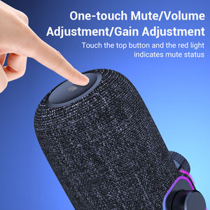 Tarjeta de sonido con micrófono Micrófono de condensador Grabación de estudio Transmisión <span class=keywords><strong>en</strong></span> vivo Podcast Micrófono Profesional para grabación - Product Image 4