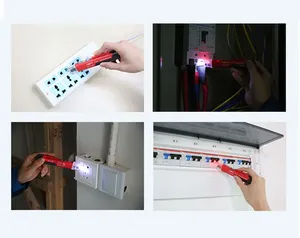Détecteur de tension CA portable sans contact UNI-T UT12D, double plage 24V-1000V/90V-1000V, testeur de câblage - Product Image 6