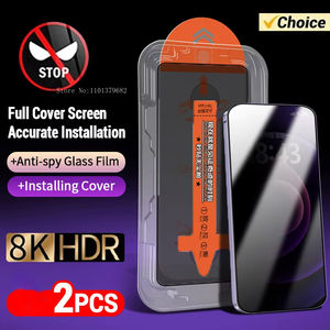 <span class=keywords><strong>Protector</strong></span> de Pantalla Antiespía y Antipolvo para Samsung A56 5G A55 A54 A36 A16 A26 A35 A15 A34 A12 A14 A23 A24 A25 A52 A53, Paquete de 2 - Product Image 1
