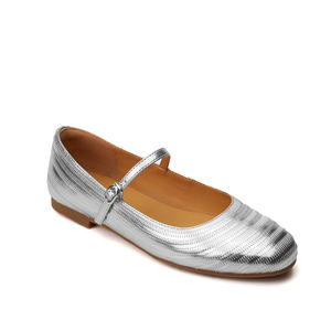 WETKISS zapatos <span class=keywords><strong>de</strong></span> mujer <span class=keywords><strong>de</strong></span> alta calidad hechos a mano, zapatos <span class=keywords><strong>de</strong></span> tacón planos dorados <span class=keywords><strong>de</strong></span> lujo OEM <span class=keywords><strong>de</strong></span> fábrica, zapatos planos <span class=keywords><strong>de</strong></span> <span class=keywords><strong>Ballet</strong></span> <span class=keywords><strong>de</strong></span> punta redonda, zapatos planos Mary Jane para mujer - Product Image 3