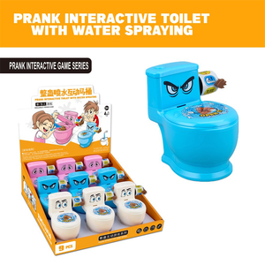 Pistolet à eau interactif pour toilettes, jouet amusant, cadeau farfelu pour enfants, améliore l'interaction pour les blagues de fête, cadeau surprise - Product Image 2