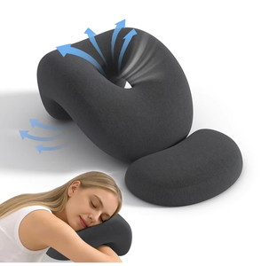 <span class=keywords><strong>Cuscino</strong></span> da Viaggio Ergonomico a 6 Zone, Supporto per Mento/Pancaletta/Riposo Frontale, Portatile per Viaggi - Product Image 1
