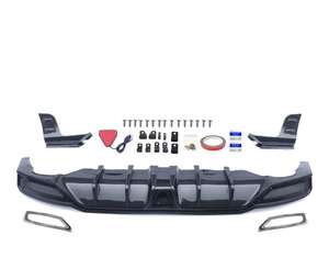 <span class=keywords><strong>2023</strong></span> nouveau Kit carrosserie diffuseur échappement pour <span class=keywords><strong>Honda</strong></span> <span class=keywords><strong>Civic</strong></span> 11e <span class=keywords><strong>E</strong></span> <span class=keywords><strong>HEV</strong></span> plaque de protection de barre arrière mise à niveau Sport style pare-chocs arrière PP - Product Image 2