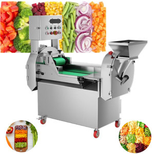 <b>Multifunctional</b> Fresh <b>Vegetable</b> Processing Machinery Onion Celery Cutting Banana Winter Melon Slicing Commercial Machine - Product Image 1