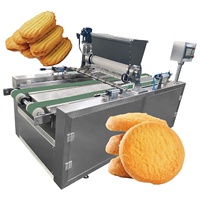 Machine de dépôt de cookies semi-automatique, petite, couleur argent, à vendre