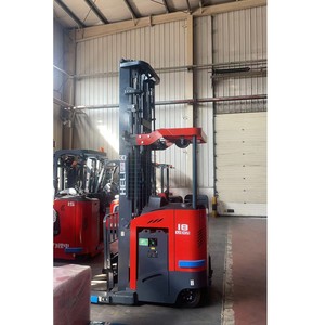 Chariot élévateur transpalette électrique compact HELI CQD18 1,8 tonne à double portée profonde, type debout, prix usine - Product Image 1