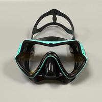 Masque de plongée et tuba pour sports nautiques adultes OEM/ODM – Lunettes transparentes à vision large, anti-buée, étanches, anti-UV, logo personnalisé, durables