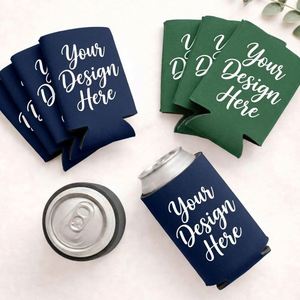 Enfriador de Latas Personalizado Multicolor de 12 oz, Funda de Neopreno Plegable para Cerveza, Porta Botellas Aislado para Eventos Promocionales al por Mayor - Product Image 1