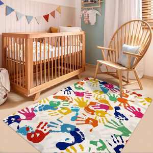 Tapis d'éveil confortable et hypoallergénique, antidérapant, rembourré, pour bébés, nourrissons et tout-petits - Product Image 5